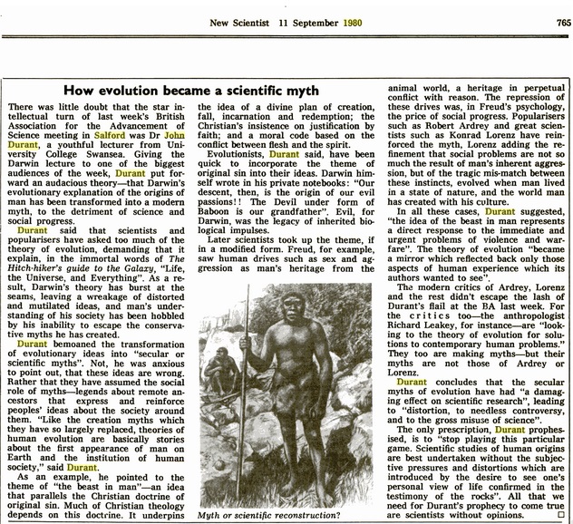 Списание "New scientist" 11.sep.1980 Списание "New scientist" 11.sep.1980